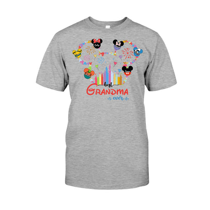 Best Grandma Mom Ever - Personalized Mouse T-shirt And Hoodie