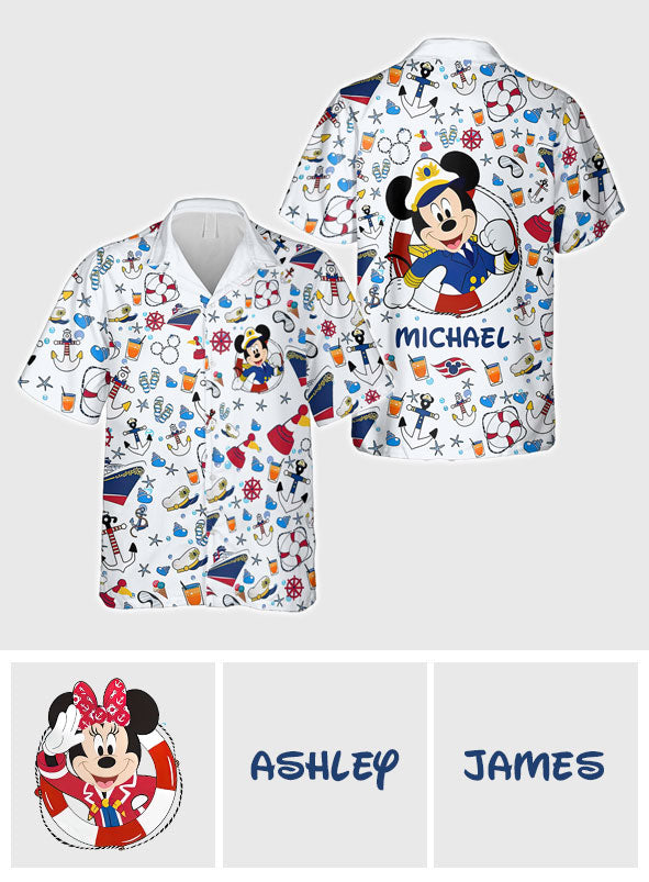 Love Cruising - Personalized Mouse Hawaiian Shirt
