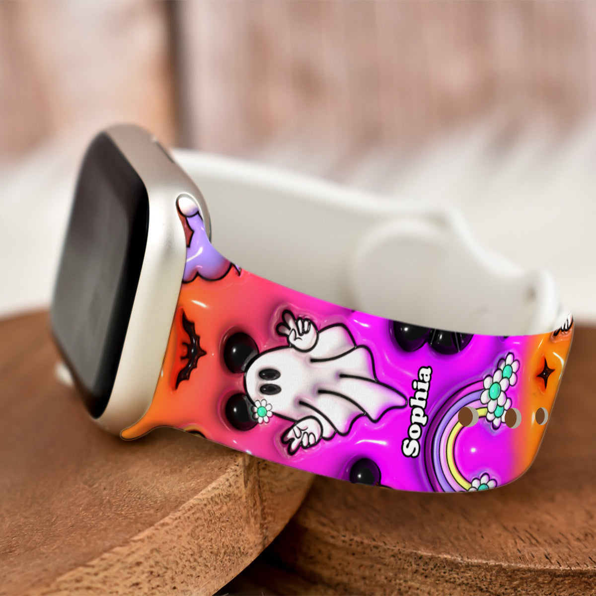 Halloween Spooky Mouse - Personalized Mouse Apple Watch Band