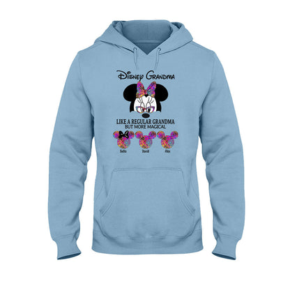 Magical Grandma Mom - Personalized Mouse T-shirt And Hoodie