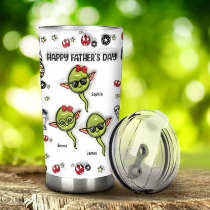 Chillin' In Your Ball Funny - Personalized The Force Tumbler