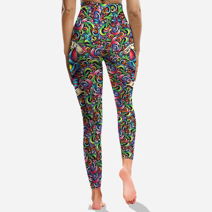 We're All Mad Here - Personalized Mouse Hoodie and Leggings