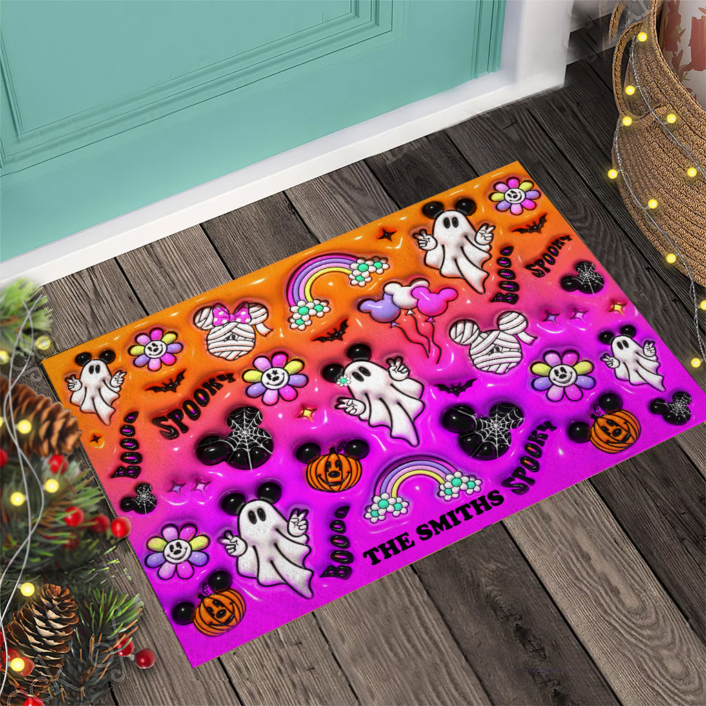 Halloween Spooky Mouse - Personalized Mouse Doormat