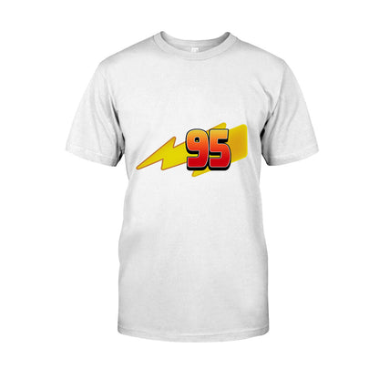 Retro Mcqueen 95 Cars T-shirt And Hoodie