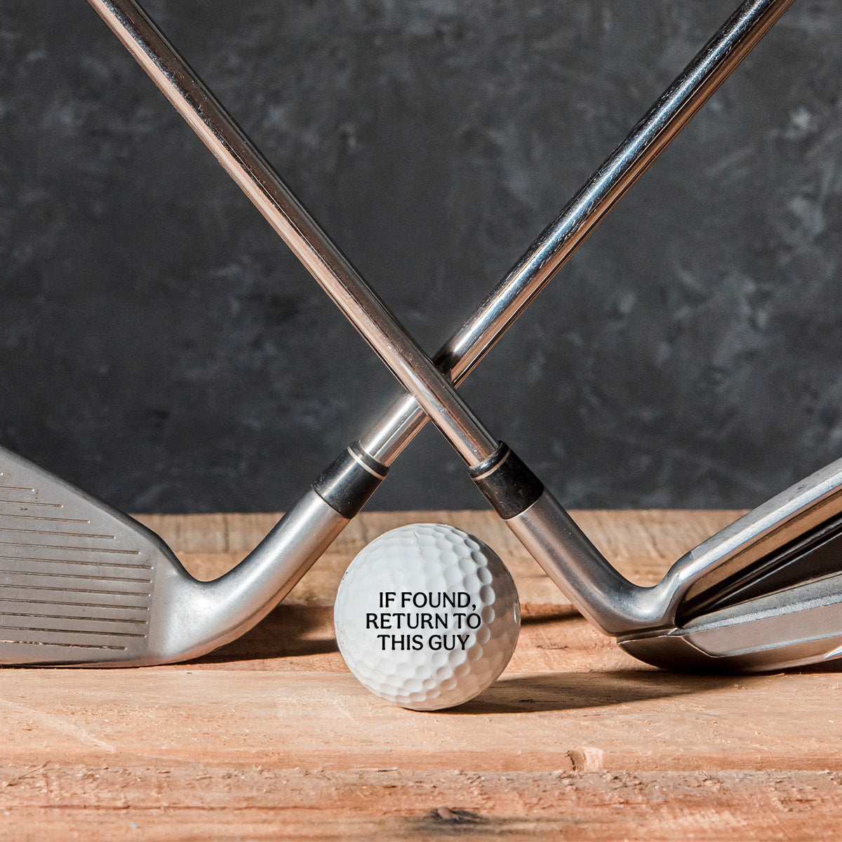 If Found Return To This Guy - Personalized Golf Golf Ball