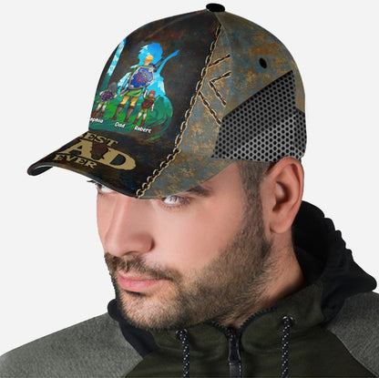 Best Dad Ever - Personalized The Hero's Legend Classic Cap