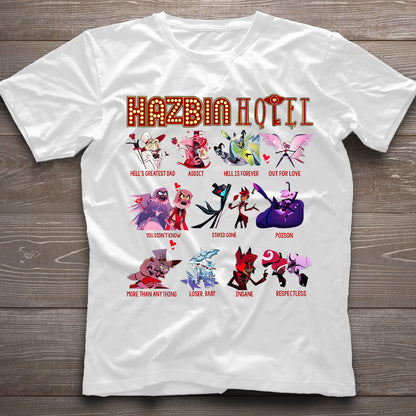 Characters - T-shirt And Hoodie