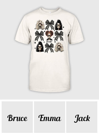 Spooky Coqquete Three Witches - Personalized Three Witches T-shirt And Hoodie
