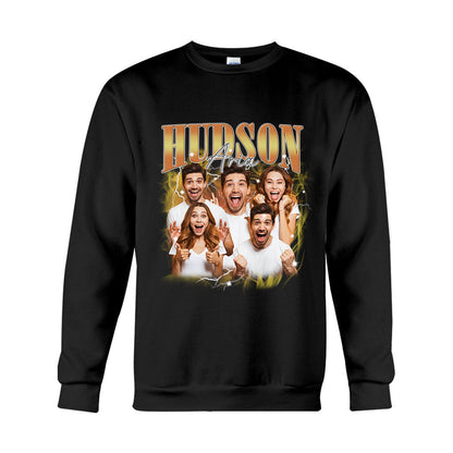 Custom Text And Photos - gift for anyone - Personalized T-shirt And Hoodie