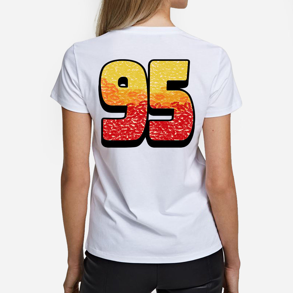 Retro Mcqueen 95 Cars T-shirt And Hoodie