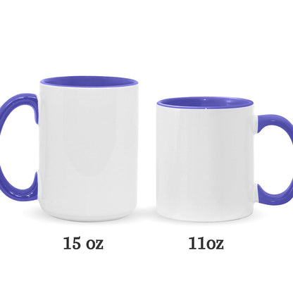 Faith Hope Love - Personalized Suicide Prevention Accent Mug