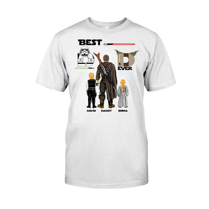 Best Dad Ever - Personalized Father T-shirt And Hoodie