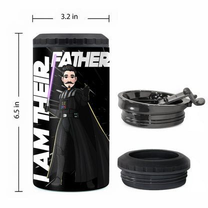 I Am Their Father - Personalized Father Can Cooler