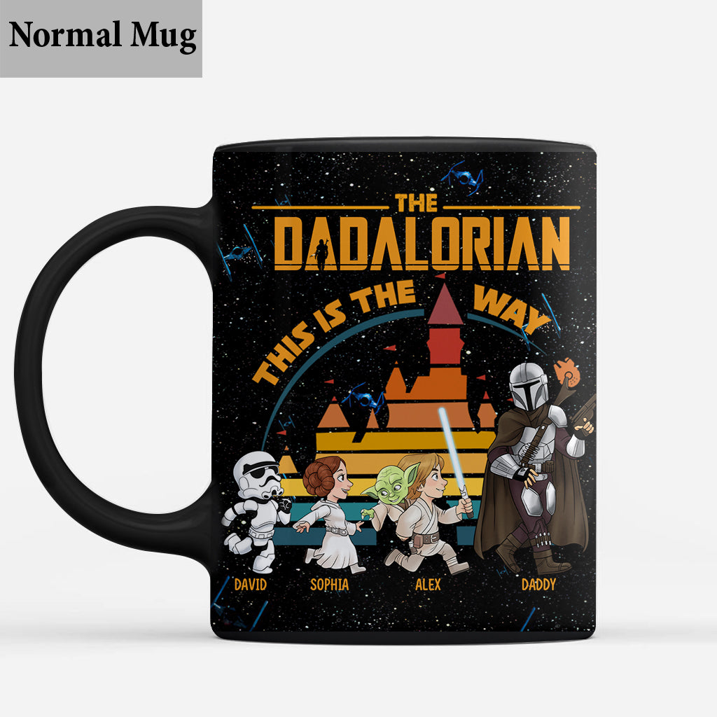 The Dadalorian This Is The Way - Personalized The Force Mug