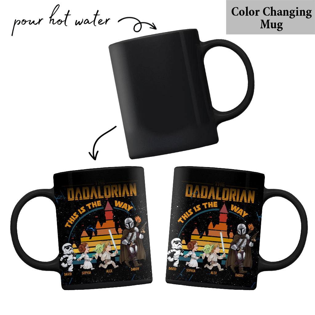 The Dadalorian This Is The Way - Personalized The Force Mug
