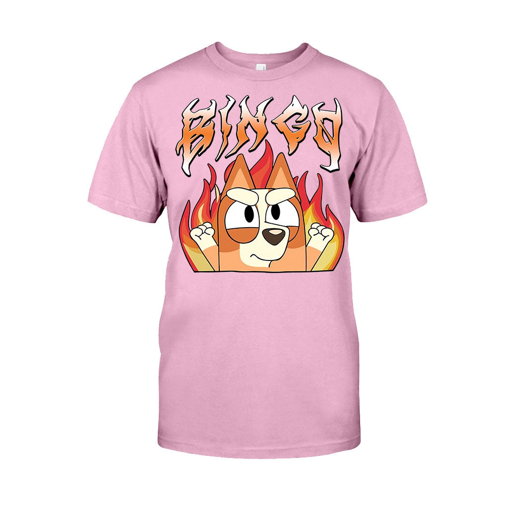 Fire Metal Rock - Mouse T-shirt And Hoodie