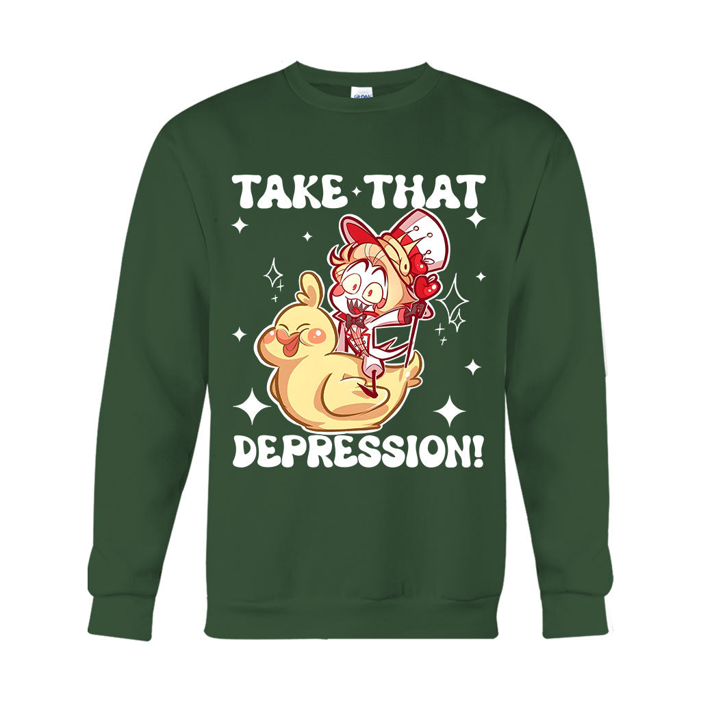 Take That Depression - T-shirt And Hoodie