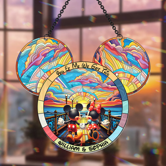 We Got This - Personalized Mouse Window Hanging Suncatcher Ornament