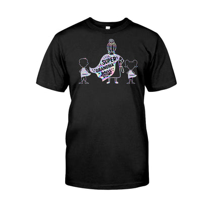 Super Grandma - Personalized Grandma T-shirt and Hoodie