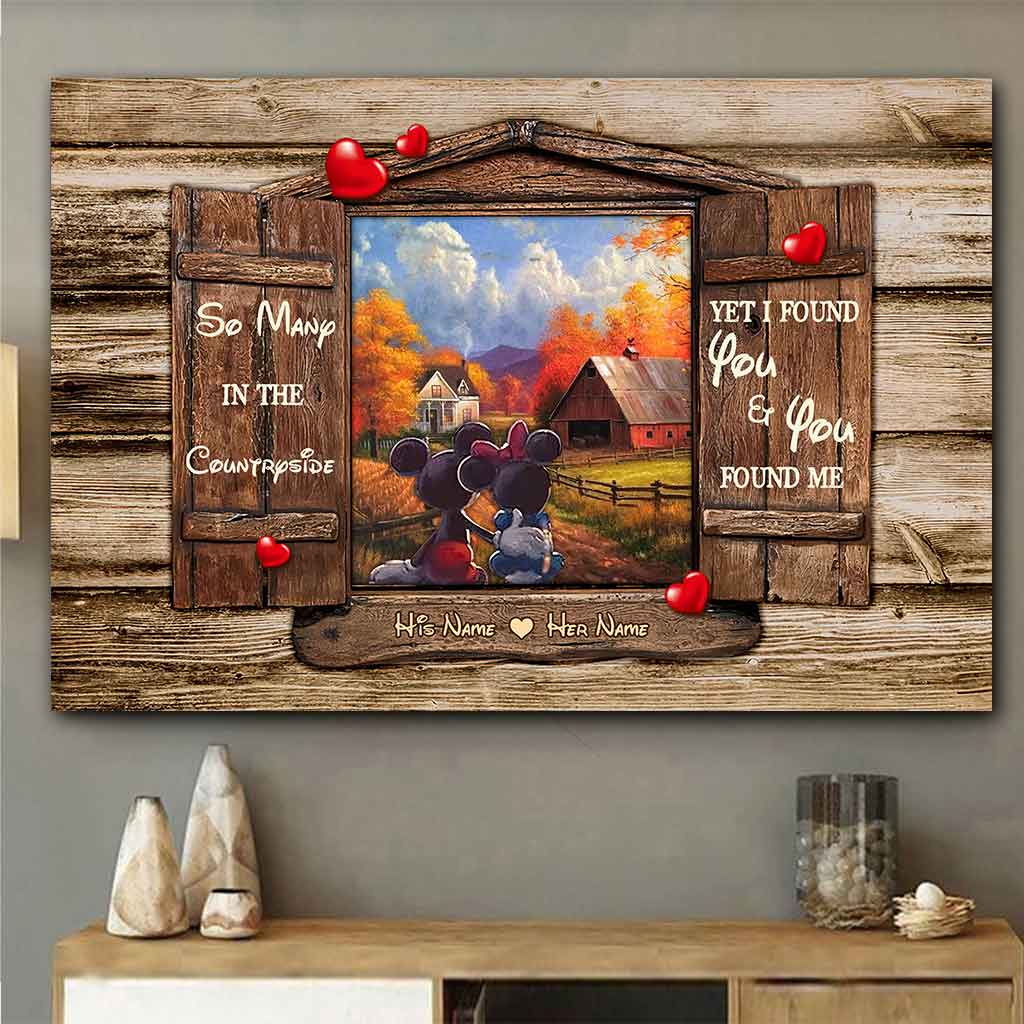 God Blessed The Broken Road - Personalized Mouse Poster