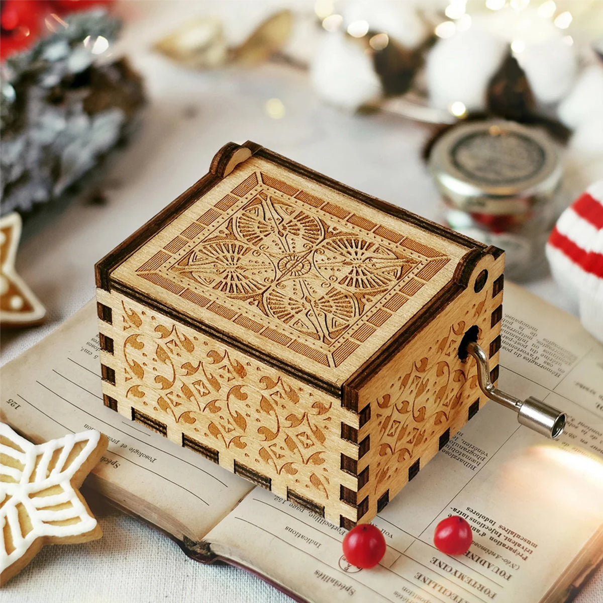 All Of Me Loves - Personalized Mouse Hand Crank Music Box