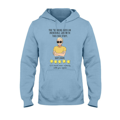 Incredible Dad - Personalized Father's Day T-shirt and Hoodie