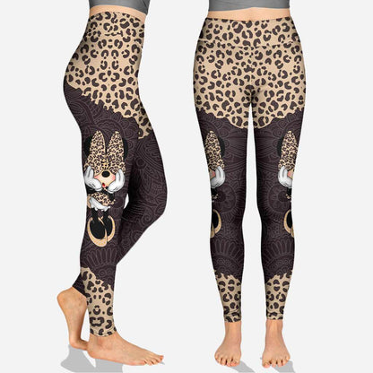 Dreamy Mouse Ears - Hollow Tank Top and Leggings