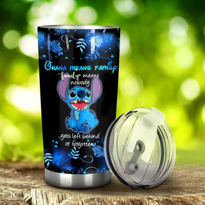 Ohana Means Family - Personalized Ohana Tumbler 1122