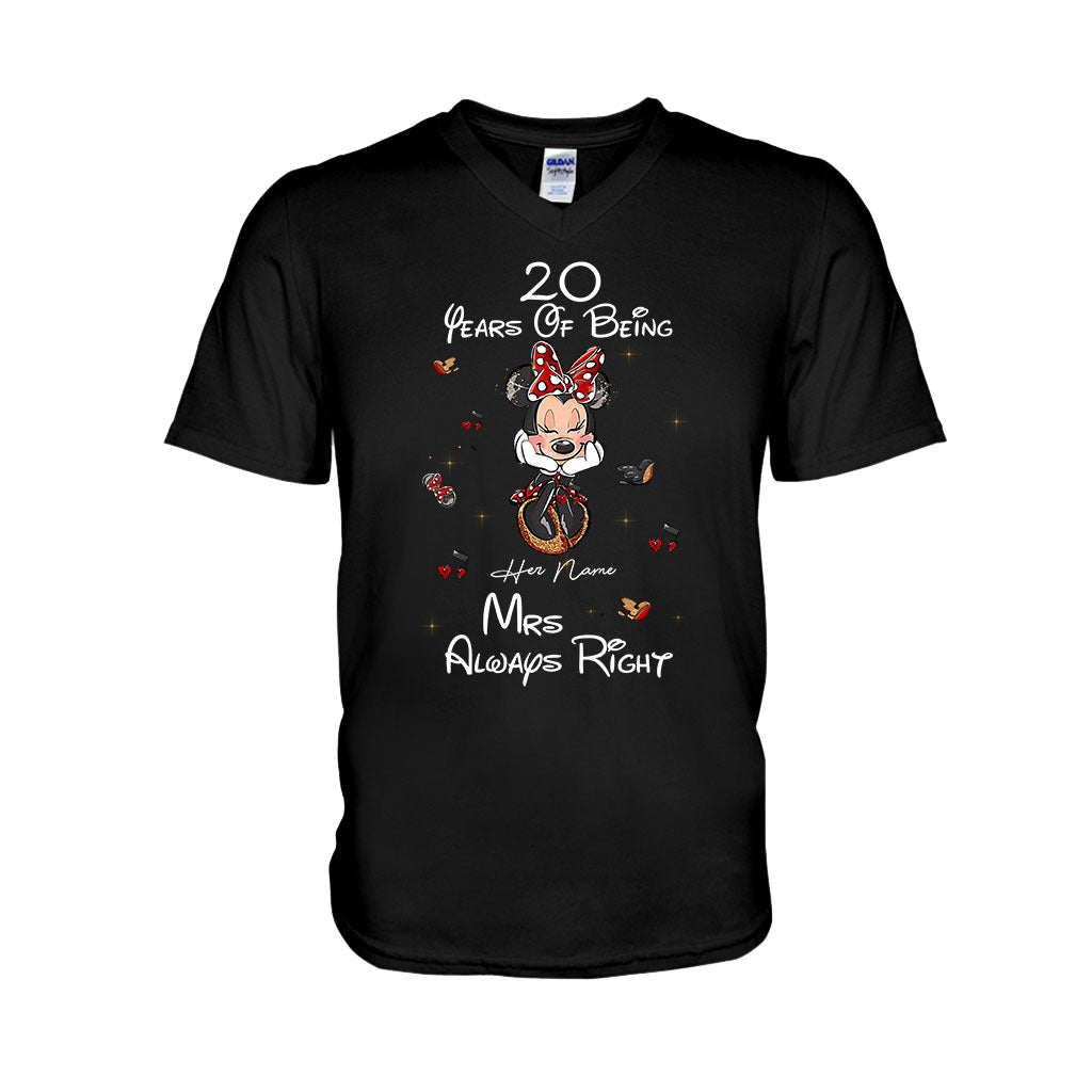 Always Right - Personalized Mouse T-shirt and Hoodie