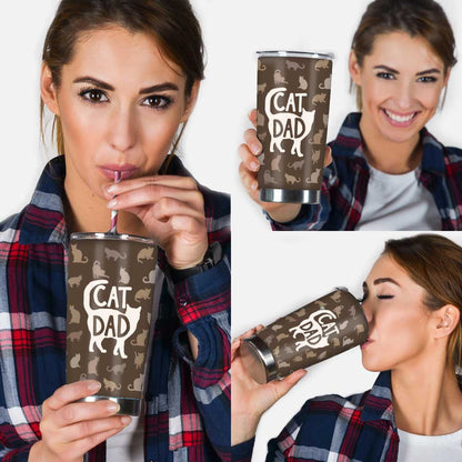 Cat Dad - Cat Tumbler 0921