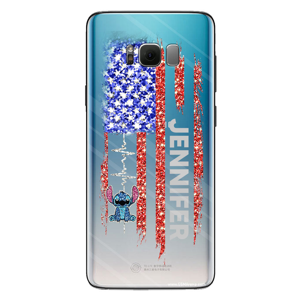 Ohana - Personalized Ohana Clear Phone Case