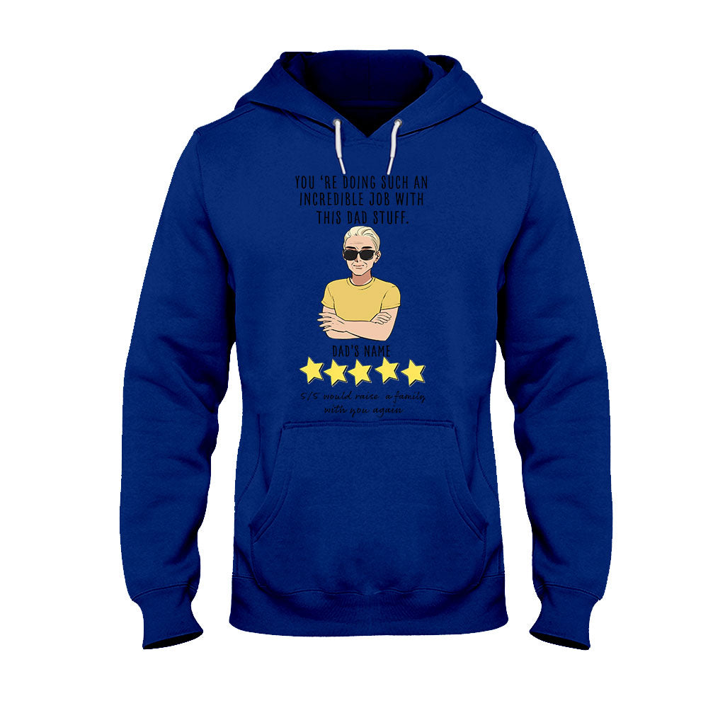 Incredible Dad - Personalized Father's Day T-shirt and Hoodie