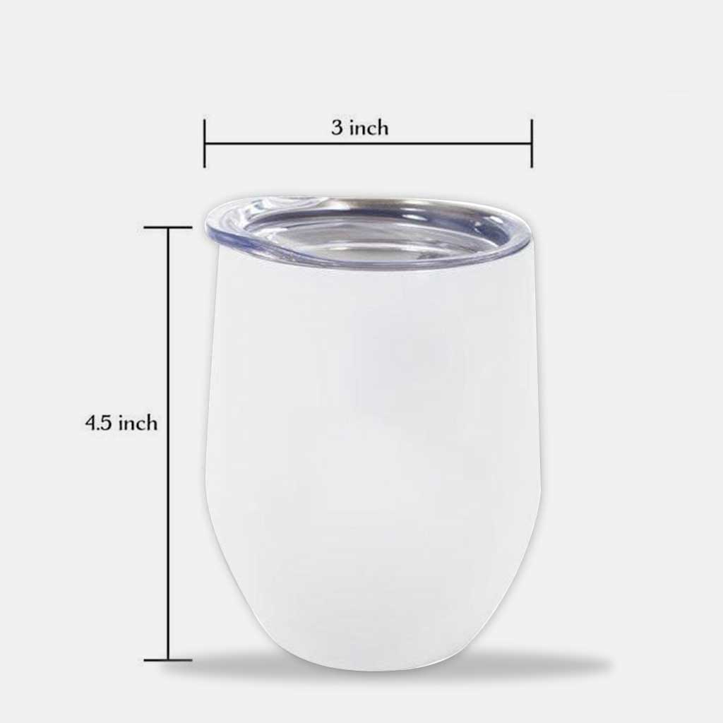 Apparently We're Trouble When We Are Together Who Knew - Personalized Bestie Wine Tumbler