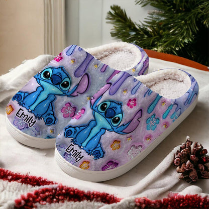Ohana Means Family - Personalized Ohana Slippers