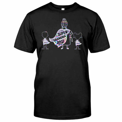 Super Grandma - Personalized Grandma T-shirt and Hoodie