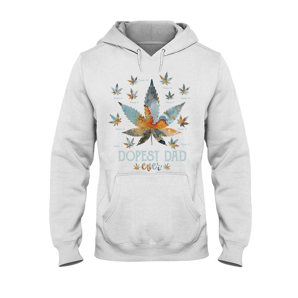 Dopest Dad Ever - Personalized Father's Day T-shirt and Hoodie