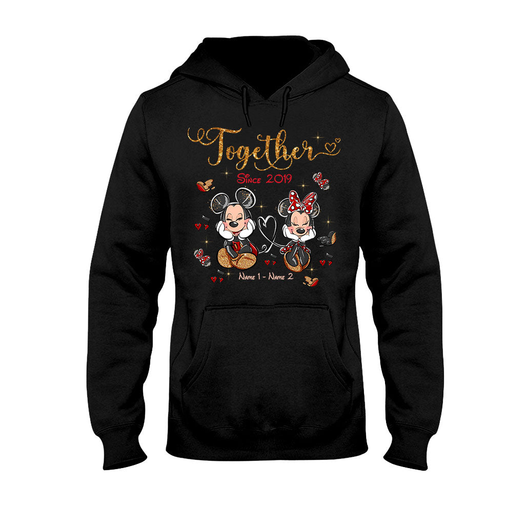 Together Since - Personalized Mouse T-shirt and Hoodie