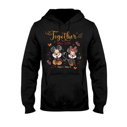 Together Since - Personalized Mouse T-shirt and Hoodie