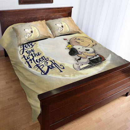 I Love You To The Moon And Back Bedding Set 0523