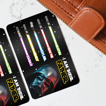 I Am Their Father - Personalized Father's Day Father Wallet Insert Card