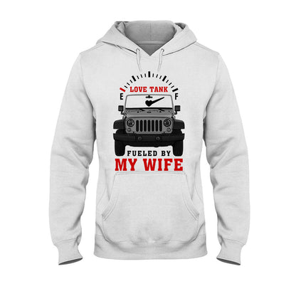 Love Tank - Personalized Couple Car T-shirt and Hoodie
