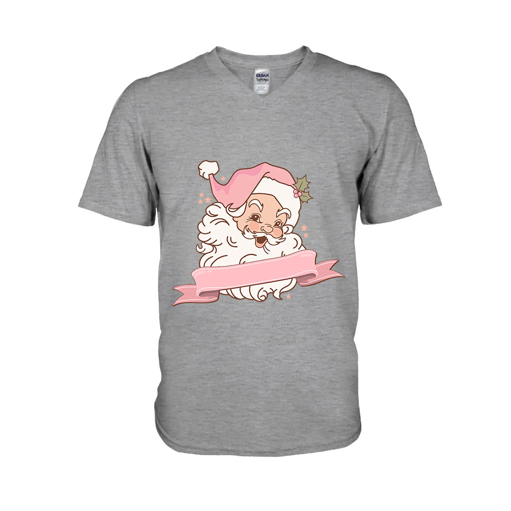 Grammy Claus Lil' Snowflakes - Personalized Christmas T-shirt and Hoodie