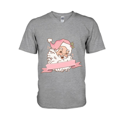 Grammy Claus Lil' Snowflakes - Personalized Christmas T-shirt and Hoodie