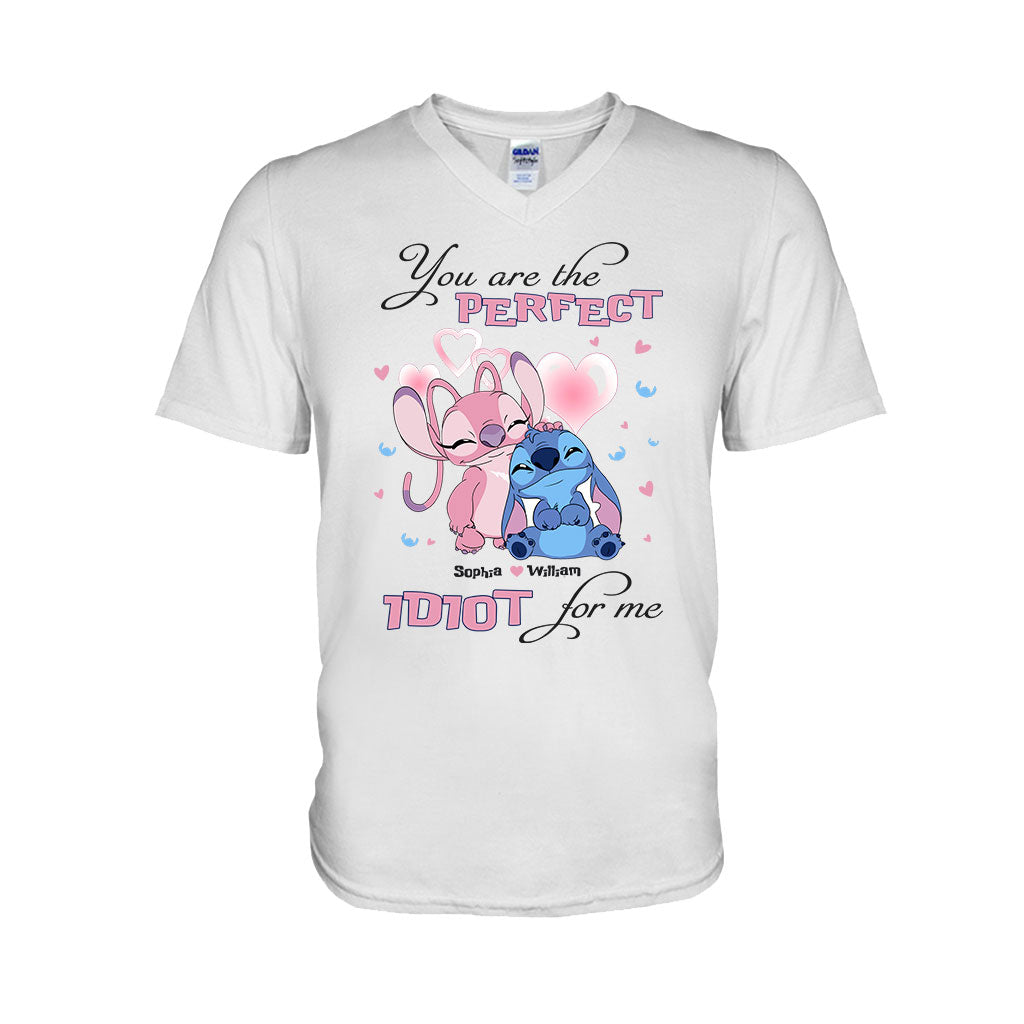 Perfect Idiot - Personalized Couple Ohana T-shirt and Hoodie