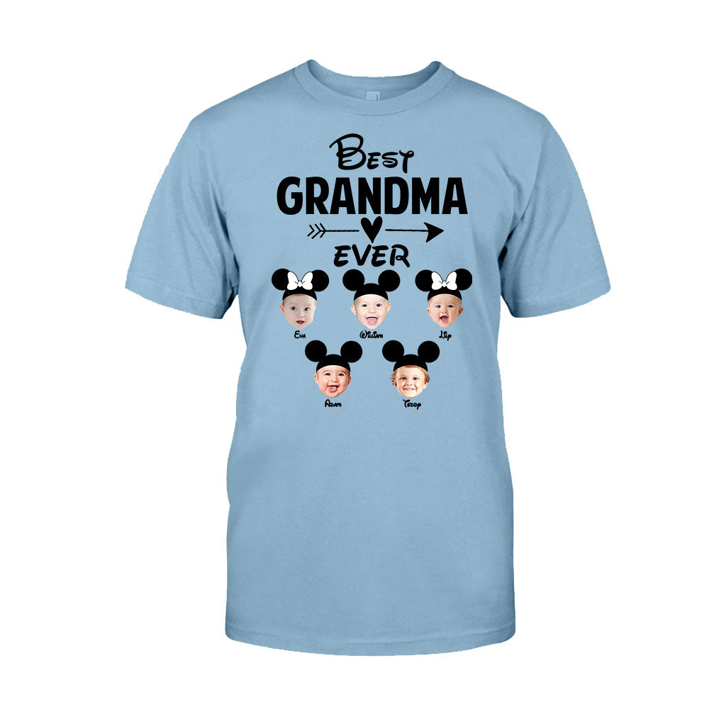 Best Grandma Ever - Personalized Mouse T-shirt and Hoodie