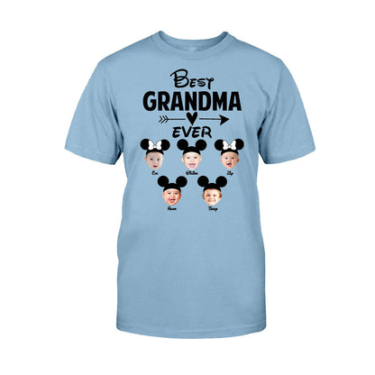 Best Grandma Ever - Personalized Mouse T-shirt and Hoodie