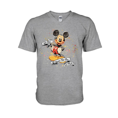 Never Too Old For Magic Mouse Ears - Personalized T-shirt and Hoodie