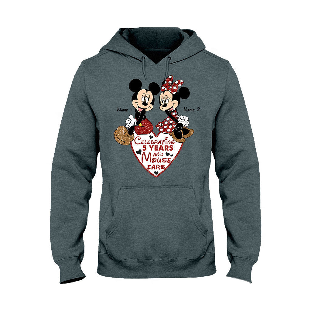 Magical Couple 2 - Personalized Couple Mouse T-shirt and Hoodie