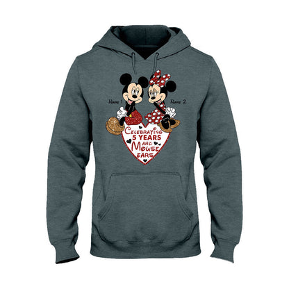 Magical Couple 2 - Personalized Couple Mouse T-shirt and Hoodie