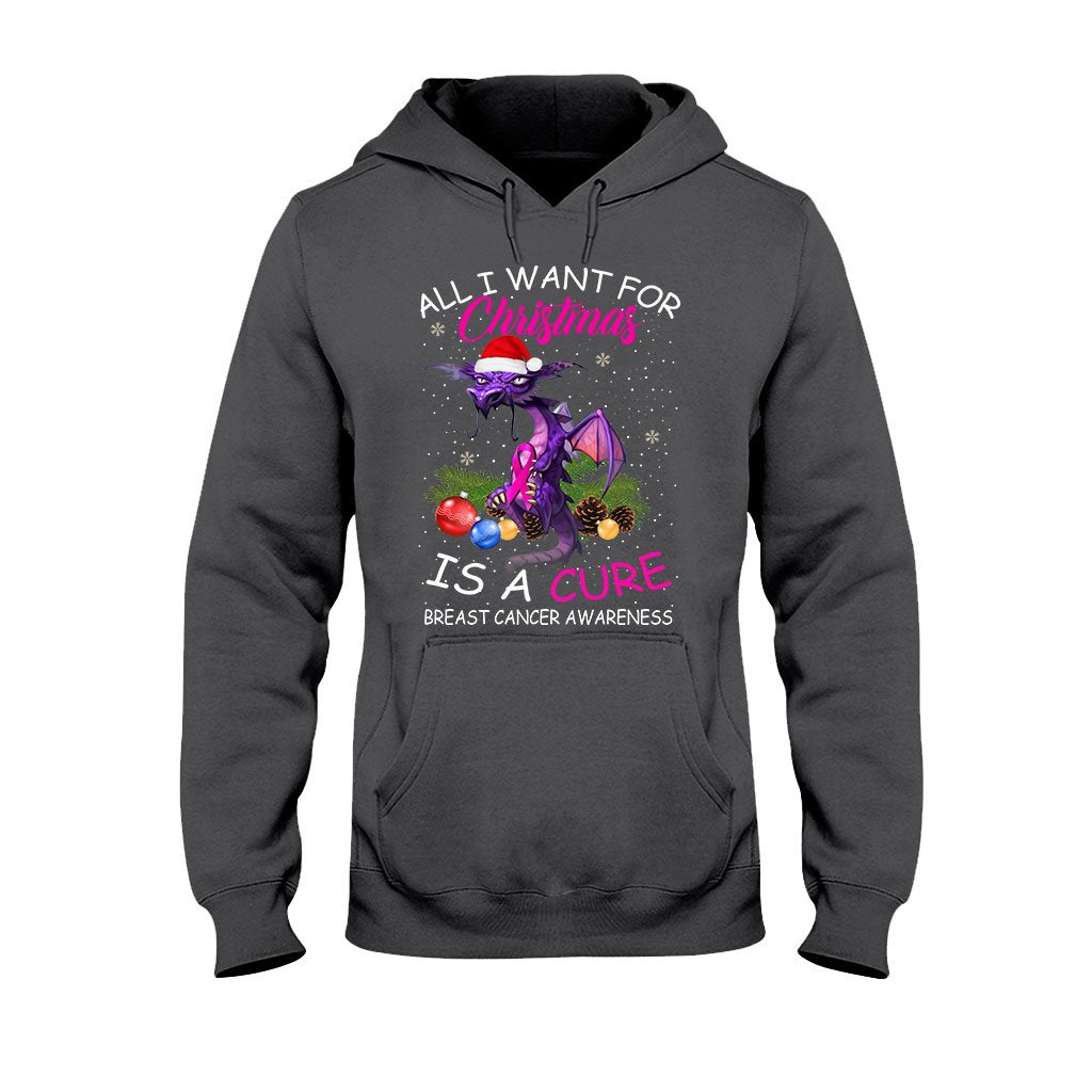 All I Want - Breast Cancer Awareness T-shirt and Hoodie